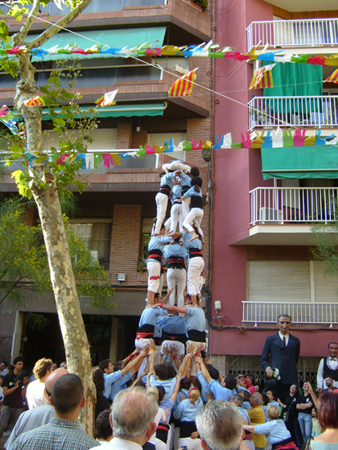 human pyramid