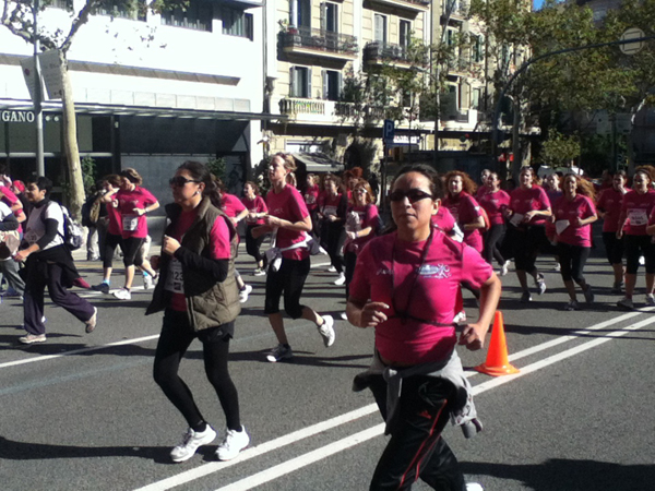 Barcelona women's 10K run