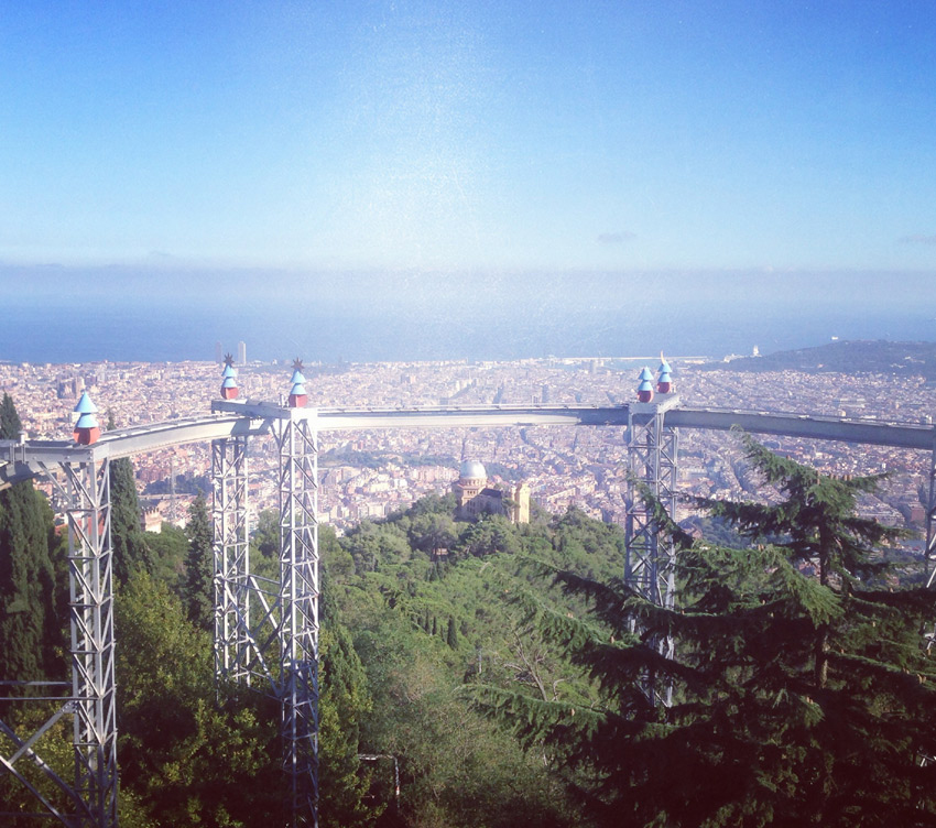 Barcelona skyride by Julie Sheridan